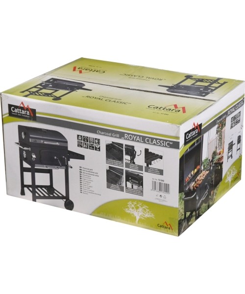 Söegrill malmrestiga Cattara Royal Classic