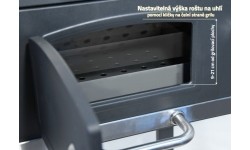 Söegrill malmrestiga Cattara Royal Classic