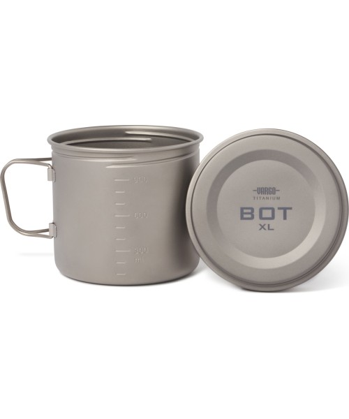 Vargo BOT XL' Bottle Pot titanium