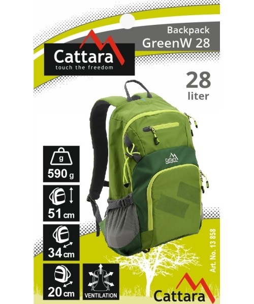 Seljakott Cattara GreenE, 28 l