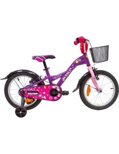Jalgratas 4KIDS Bubble 16", suurus 10" (25,5 cm), alumiinium, violetne