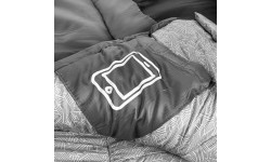 Winter envelope sleeping bag 230x75 cm with a compression bag Spokey POLARIS 350