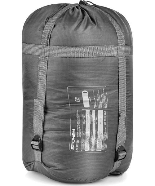 Winter envelope sleeping bag 230x75 cm with a compression bag Spokey POLARIS 350