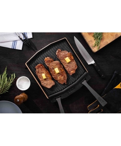 Ooni double-sided cast iron pan