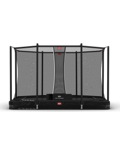 BERG Ultim Favorit InGround 330 Black + Safety Net Comfort