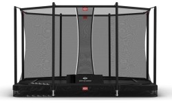 BERG Ultim Favorit InGround 330 Black + Safety Net Comfort