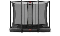 Batuut BERG Ultim Favorit InGround 280 Grey turvavõrguga Comfort