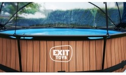 EXIT Lime bassein ø360x76 cm kupli ja filterpumbaga, roheline