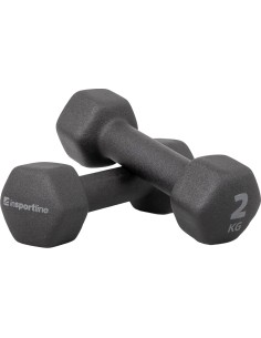 Neoprene Dumbbells inSPORTline ON-X Renbell 2 x 2 kg
