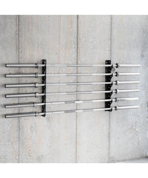STR46 WALL MOUNTED OLIMPIC BARBELL RACK COMMERCIAL HMS