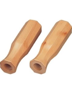 Handle for Soccer, brown, wood