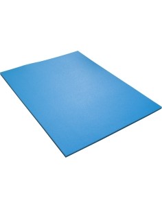 Double-Layer Mat Yate Fitness Maxi, 12 mm, 95x70x1,2 cm - Black/Blue