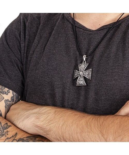 Steel Pendant W-TEC Exorcis