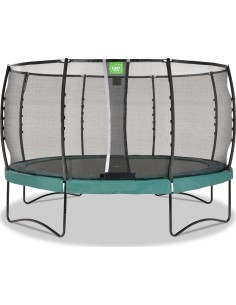 EXIT Allure Premium trampoliin ø427cm – roheline