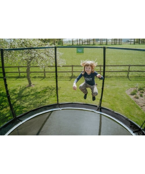 EXIT Allure Premium trampoline ø366cm - black