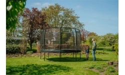 EXIT Allure Premium trampoline ø366cm - black