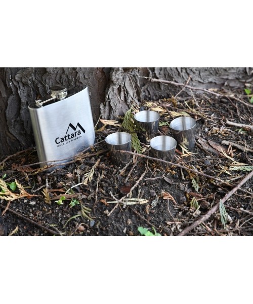 Flask with 4 Cups Cattara 175ml