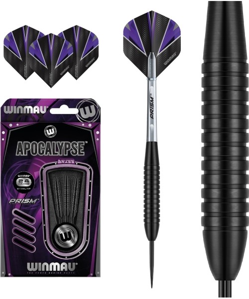 Noolemängu nooled Winmau Apocalypse, messing, teraviku ots