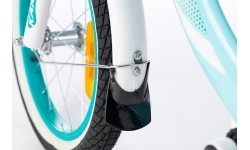 Jalgratas Karbon Kitty 16 turquoise-white