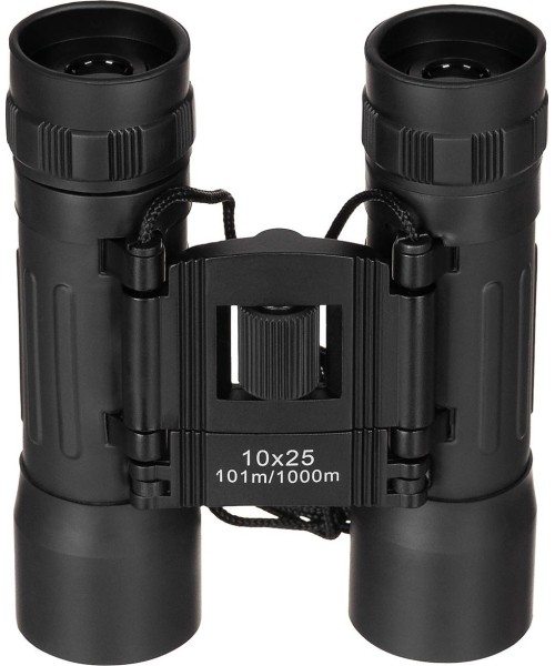 Foldable Binoculars MFH - Black,10x25