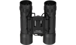 Foldable Binoculars MFH - Black,10x25