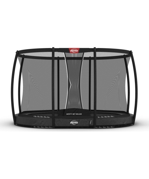 BERG Grand Champion InGround 350 Grey + Safety Net Deluxe