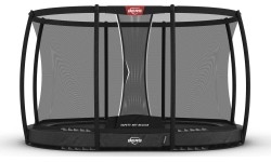 BERG Grand Champion InGround 350 Grey + Safety Net Deluxe
