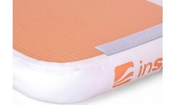 Inflatable Exercise Mat inSPORTline Airstunt 400 x 100 x 10 cm Mocha Mousse w/ Hand Pump