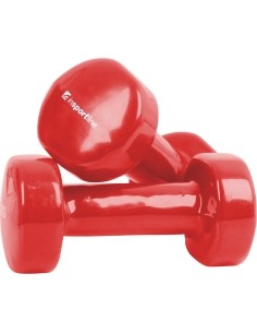 Vinyl Dumbbell Set inSPORTline Smoothbell 2 x 1.5 kg