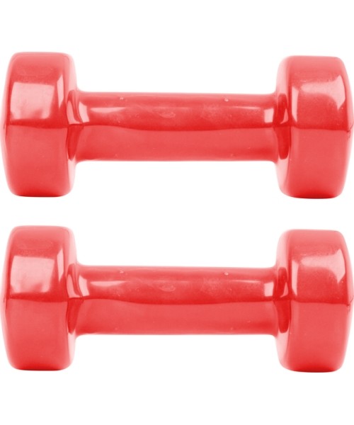 Vinüülhantlite komplekt inSPORTline Smoothbell 2 x 1,5 kg