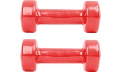 Vinyl Dumbbell Set inSPORTline Smoothbell 2 x 1.5 kg