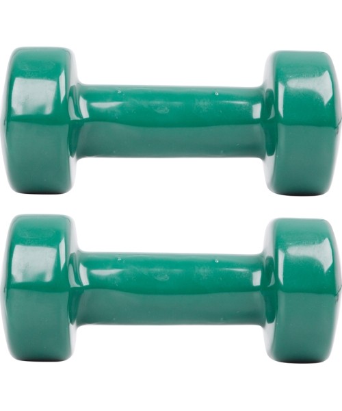 Vinyl Dumbbell Set inSPORTline Smoothbell 2 x 3 kg