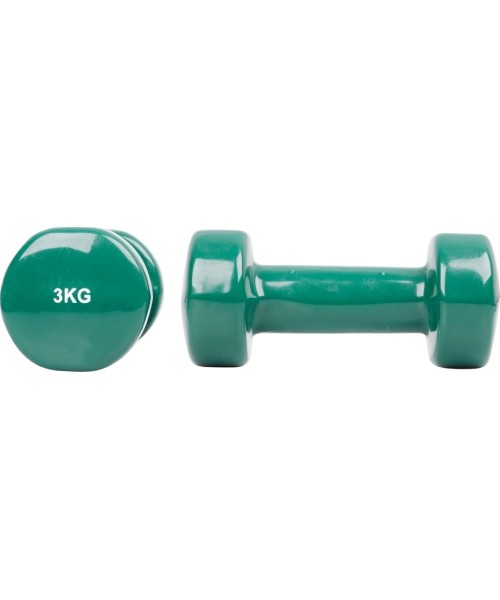 Vinyl Dumbbell Set inSPORTline Smoothbell 2 x 3 kg