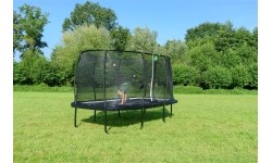 EXIT Allure Premium trampoline 214x366cm - green