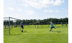 Floor Mounted Aluminium Football Goal EXIT Scala 500x200