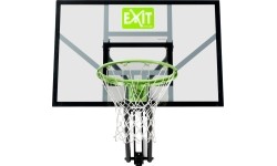 EXIT Galaxy seinale kinnitatav korvpallisüsteem, ristkülikukujuline polükarbonaat (PC)