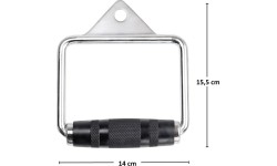 Kummiga käepide UW01 HMS