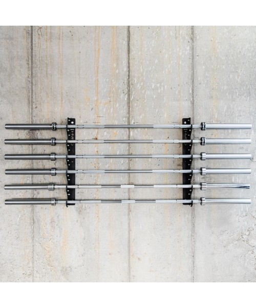 STR46 WALL MOUNTED OLIMPIC BARBELL RACK COMMERCIAL HMS
