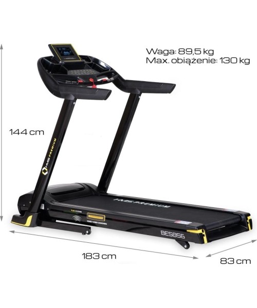 BE5856 ELECTRIC TREADMILL HMS PREMIUM