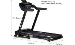BE5856 ELECTRIC TREADMILL HMS PREMIUM