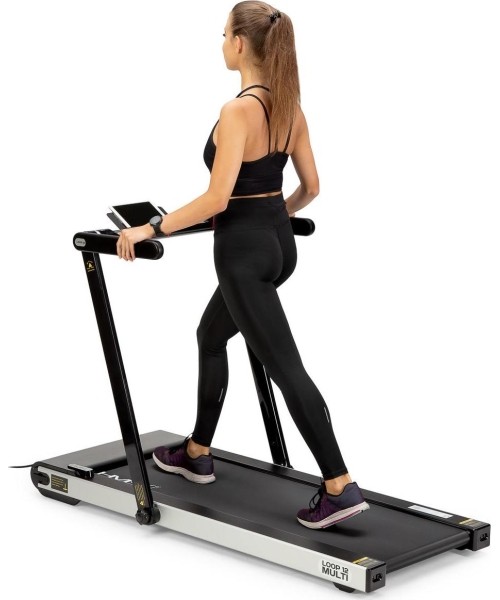 LOOP12 MULTI BLACK ELECTRIC TREADMILL WITH TABLE HMS