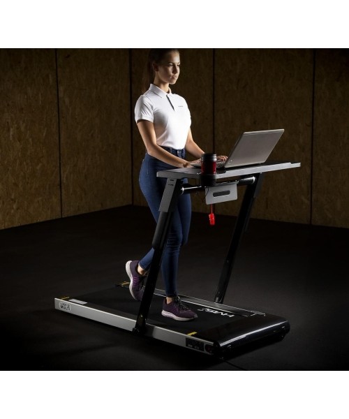 LOOP12 MULTI BLACK ELECTRIC TREADMILL WITH TABLE HMS