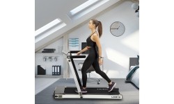 LOOP12 MULTI GRAY ELECTRIC TREADMILL WITH TABLE HMS