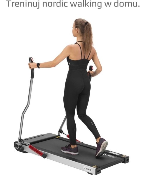 LOOP15 ELECTRIC TREADMILL FOR NORDIC WALKING HMS