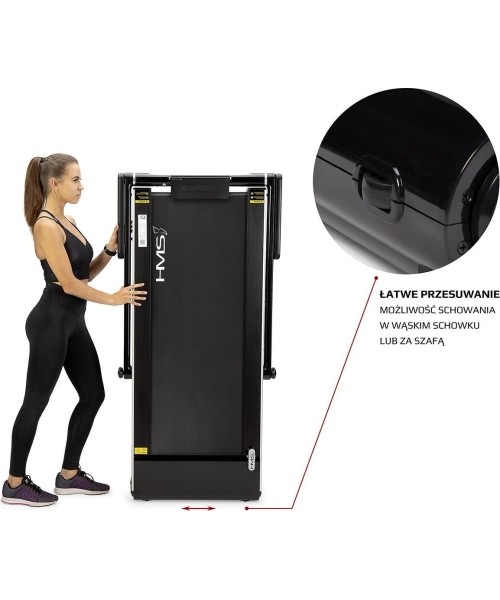 LOOP12 BLACK ELECTRIC TREADMILL HMS