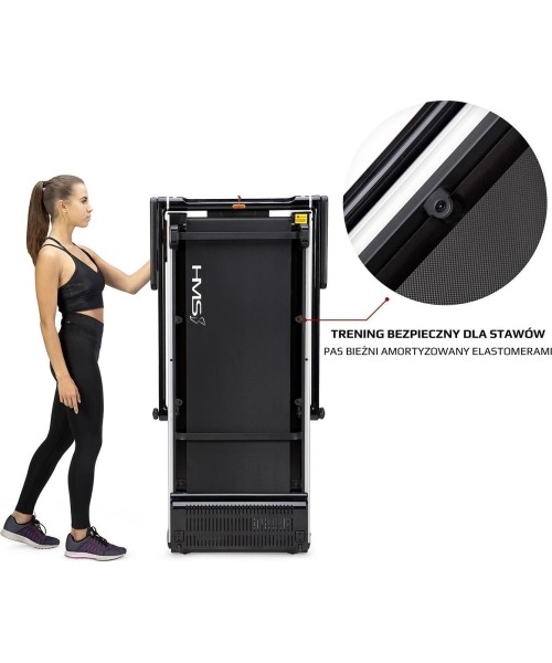 LOOP12 BLACK ELECTRIC TREADMILL HMS