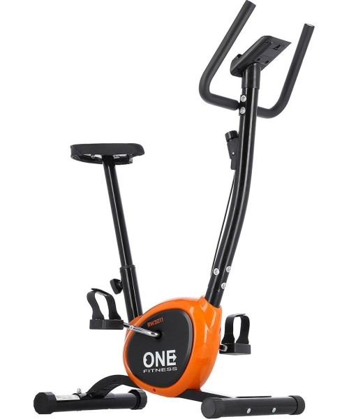 Treeningratas One Fitness Rw3011, must-oranž