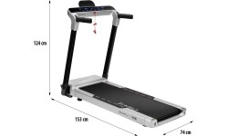 BE8501i FOLDING ELECTRIC TREADMILL HMS