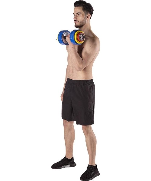 SKC20 DUMBBELL SET-BARBELL IN SUITCASE 2x10KG HMS