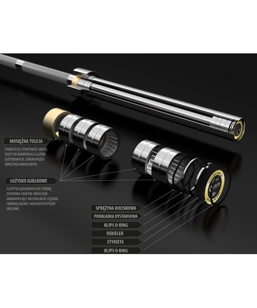 GO1100 OLYMPIC BAR HMS PREMIUM